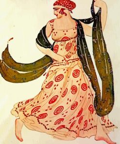 Greek Dancer By Leon Bakst Diamond Paintings