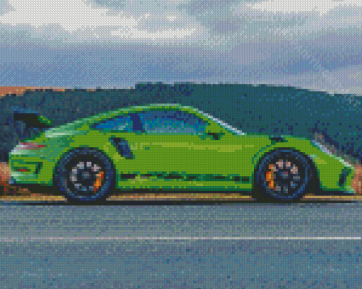 GT3 RS Car Diamond Paintings