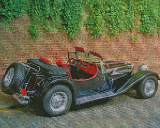 J72 Panther Deville Car Diamond Paintings