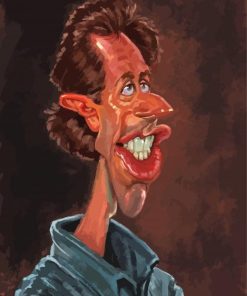 Jerry Seinfeld Caricature Diamond Paintings