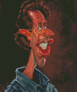 Jerry Seinfeld Caricature Diamond Paintings