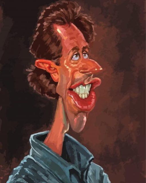 Jerry Seinfeld Caricature Diamond Paintings