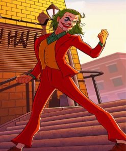 Joker Dance Animation Art Diamond Paintings