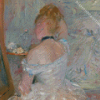 Lady At Her Toilette By Berthe Morisot Diamond Paintings