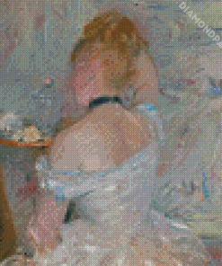 Lady At Her Toilette By Berthe Morisot Diamond Paintings