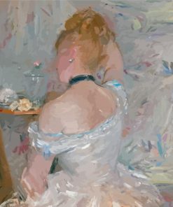 Lady At Her Toilette By Berthe Morisot Diamond Paintings