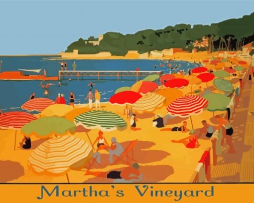 Marthas Vineyard Beach Diamond Paintings