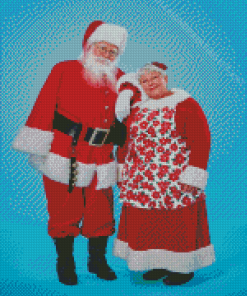 Mrs Santa Claus Diamond Paintings