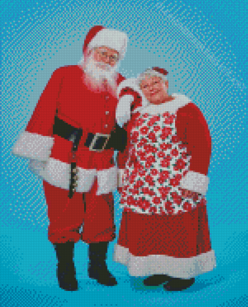 Mrs Santa Claus Diamond Paintings