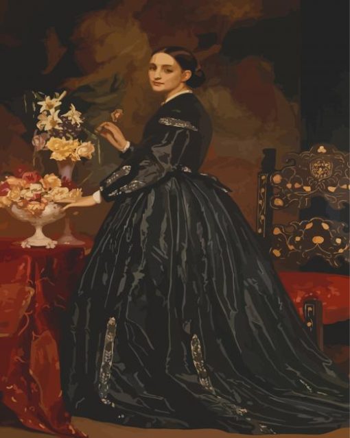 Mrs James Guthrie Frederic Lord Leighton Diamond Paintings