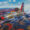 NA F100 Super Sabre Diamond Paintings