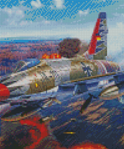 NA F100 Super Sabre Diamond Paintings