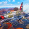 NA F100 Super Sabre Diamond Paintings