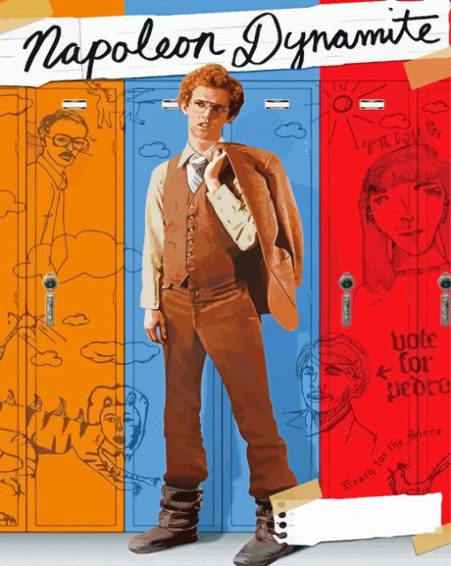 Napoleon Dynamite Poster Diamond Paintings