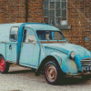 Old Rusty Citroen 2cv Car Diamond Paintings