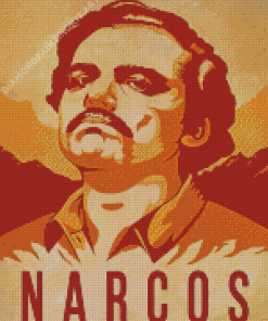 Pablo Escobar Narcos Poster Diamond Paintings