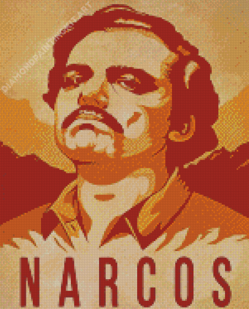 Pablo Escobar Narcos Poster Diamond Paintings