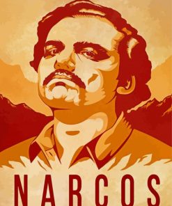 Pablo Escobar Narcos Poster Diamond Paintings