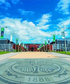 Path To Celtic Park Stadium Diamond Paintings