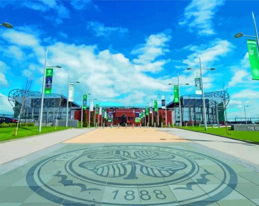 Path To Celtic Park Stadium Diamond Paintings