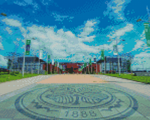 Path To Celtic Park Stadium Diamond Paintings