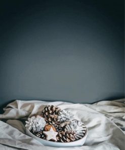 Pinecone In A Bowl Diamond Paintings