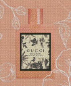 Pink Gucci Perfume Diamond Paintings