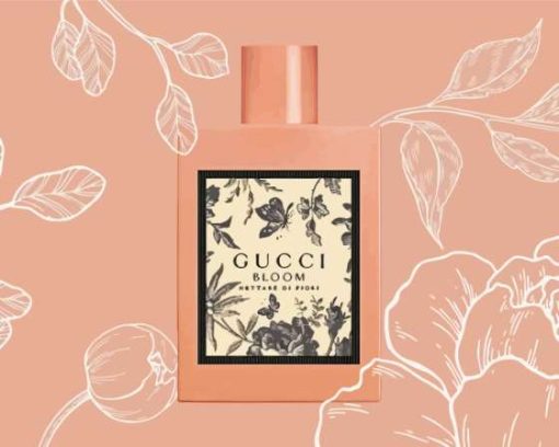 Pink Gucci Perfume Diamond Paintings