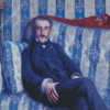 Portrait Of A Man By Caillebotte Diamond Paintings