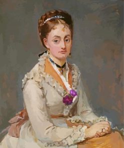 Portrait Of A Woman By Berthe Morisot Diamond Paintings