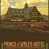 Prince Of Wales Hotel Waterton National Park Poster Diamond Paintings