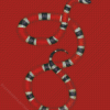 Red Snake Diamond Paintings