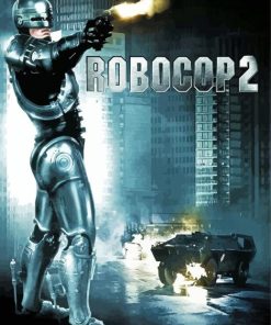 Science Fiction Movie Robocop 2 Diamond Paintings