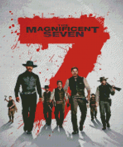 The Magnificent Seven Poster Diamond Paintings