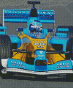 The Renault R202 Formula One Car Diamond Paintings