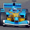 The Renault R202 Formula One Car Diamond Paintings