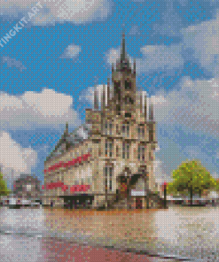 Town Hall Gouda Netherlands Diamond Paintings