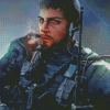 Video Game Resident Evil Chris Redfield Diamond Paintings