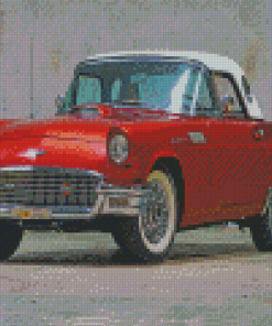 Vintage 57 Thunderbird Car Diamond Paintings