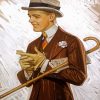 Vintage Retro Man Diamond Paintings