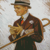 Vintage Retro Man Diamond Paintings