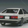 Vintage Toyota AE86 Trueno Diamond Paintings