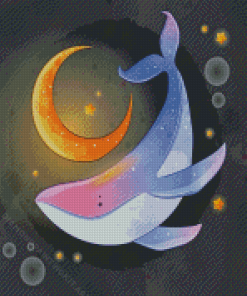 Whale Sky Diamond Paintings