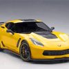 Yellow Corvette Chevrolet Car Diamond Paintings