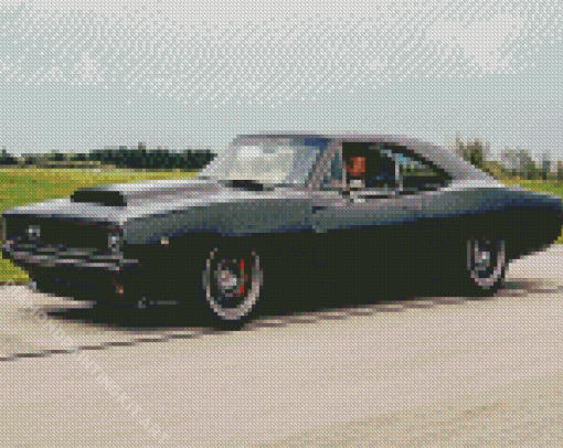 Aesthetic 68 Charger Diamond Paintings