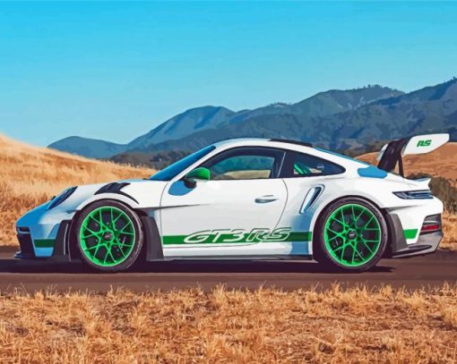 Aesthetic GT3 RS Diamond Paintings