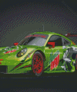 Aesthetic Mountain Dew Car Diamond Paintings