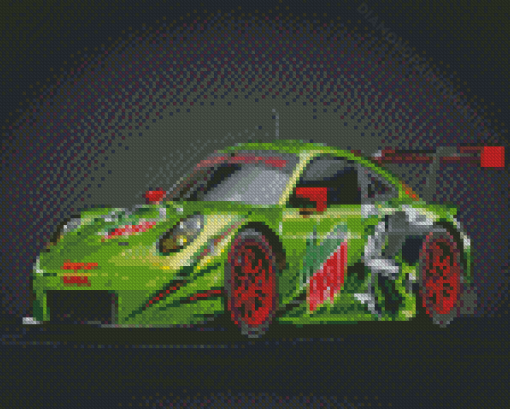 Aesthetic Mountain Dew Car Diamond Paintings