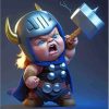 Baby Thor Marvel Diamond Paintings