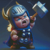 Baby Thor Marvel Diamond Paintings